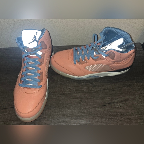 Men's DJ Khaled x Air Jordan 5 Retro 'We The Best - Crimson Bliss' - Picture 5 of 6